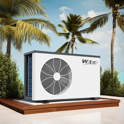 Купить Оцинкованный лист 31KW R32 DC Инверторный тепловой насос для солнечного бассейна нагреватель и водонагрев Производство в сети