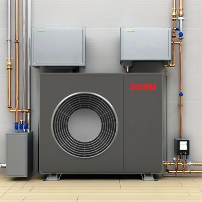 Купить 9кВт R290 EVI Инверторный моноблок тепловой насос Идеально подходит для отопления дома охлаждения и горячей воды Производство в сети