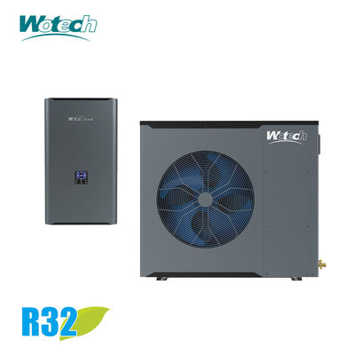 Купить Сертификат CE 10kW R32 однофазный инверторный тепловой насос для отопления и охлаждения Производство в сети