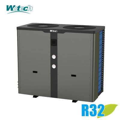 Купить Wotech 55Kw R32 Тепловой насос для бассейна OEM DC Включение/выключение Электрический для гостиничного бассейна Производство в сети