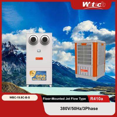 Купить Специальное предложение для испарительного охлаждения водой AC комплекты на полу стоящие Jet Flow Внутри с пластиковыми наружными Производство в сети