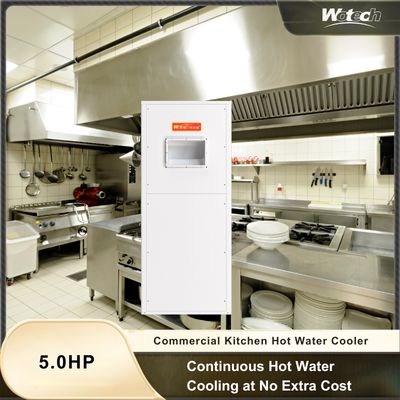 Купить R410a 5 HP Commercial Kitchen High Temperature Hot Water Cooling Unit Производство в сети