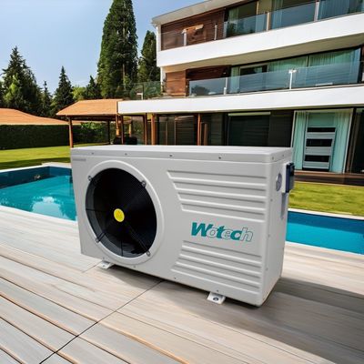 R32 4.5-31Kw 50hz Включен/Отключен портативный нагреватель бассейна 220 V Электрический тепловой насос для отелей и бассейнов