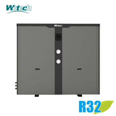 Wotech 35Kw R32 Воздушный источник тепловой насос с металлическим корпусом Функция бассейна Водонагрев/охлаждение