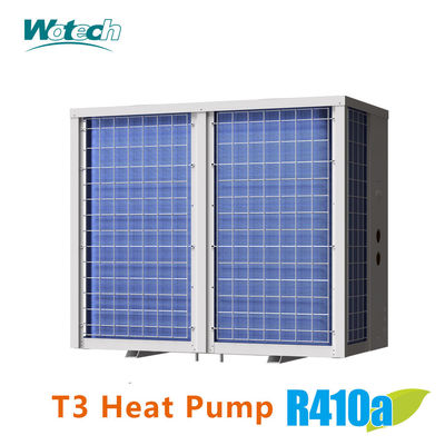 55kw T3 Temp. Zone Вертикальный разряд Comercial R410a Включен / выключен Отапливатель бассейна охлаждающий тепловой насос